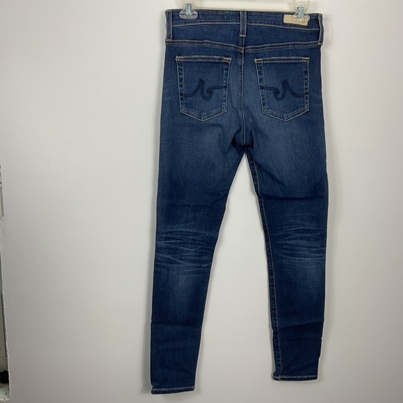 AG Adriano Goldschmied Farrah Skinny Ankle Jeans Women's Size 28R Medium Wash - Picture 3 of 7